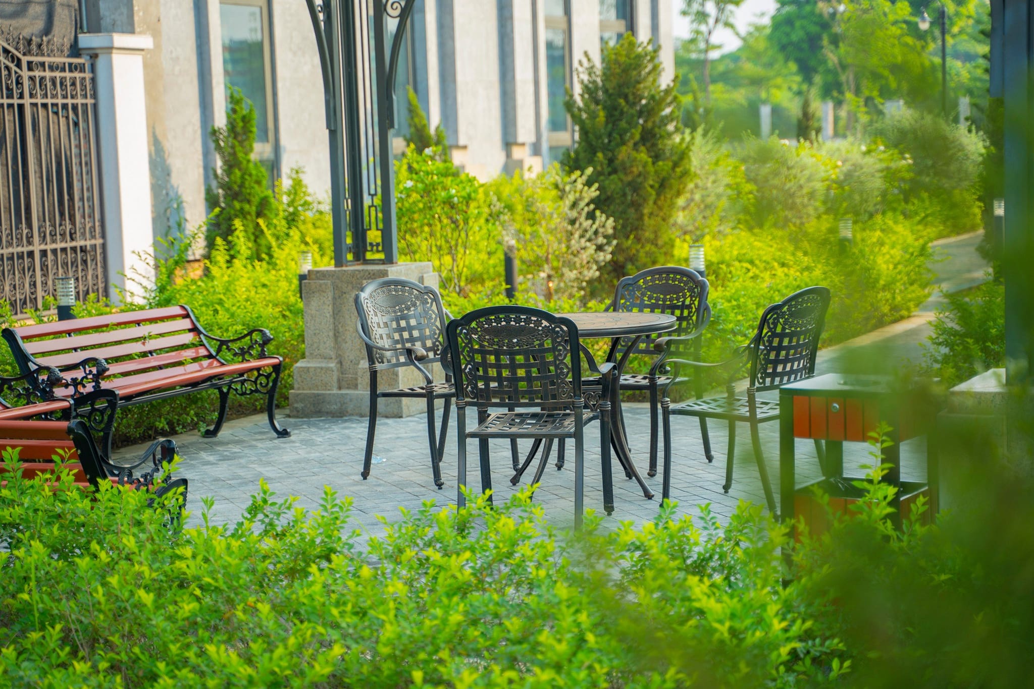 Không gian sống xanh tại Avenue Garden